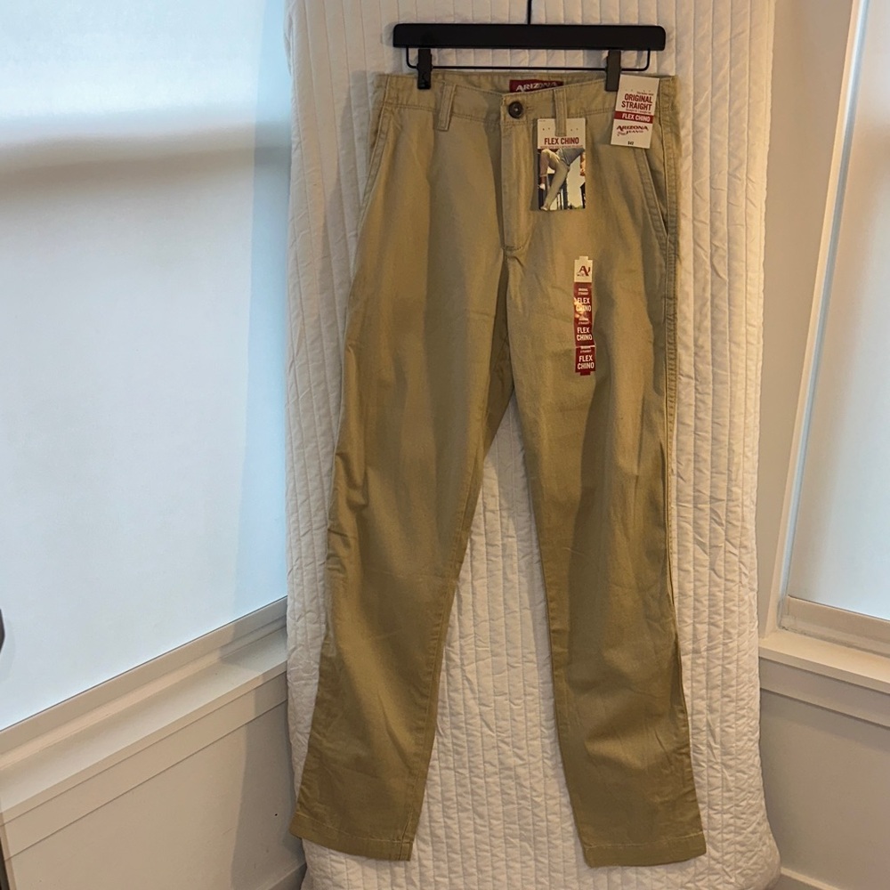 Arizona Jean Company Men's Tan Chinos